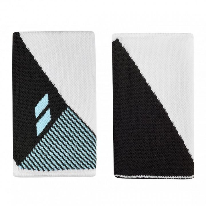 Babolat Reversible Jumbo Wristband 2x Fluo Strike / Angel Blue